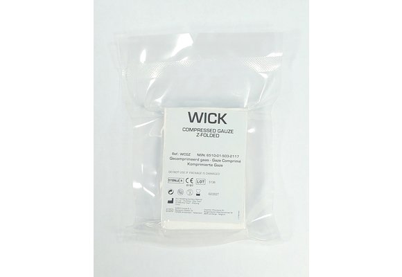 H&H Compressed Z-fold Gauze CE (1 Stuks)