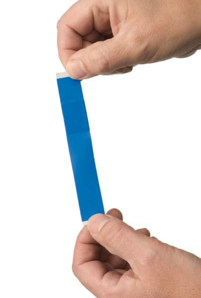 HEKA blauwe HACCP pleisters ET detecteerbaar - 120 x 20 mm niet steriel (100 Stuks)