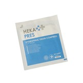 HEKA pres hydrofiel drainkompres - 10 x 10 cm  steriel (80 Stuks)