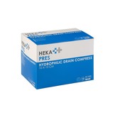 HEKA pres hydrofiel drainkompres - 10 x 10 cm  steriel (80 Stuks)