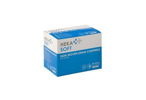HEKA soft non-woven drainkompres - 5 x 5 cm steriel 4 lagen (5x2 Stuks)