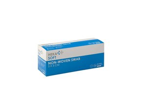 HEKA soft non-woven kompres - 5 x 5 cm steriel 8 lagen (100 Stuks)