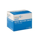 HEKA Weichvlieskompresse - 10 x 10 cm steril 4 Lagen (100 Stück)