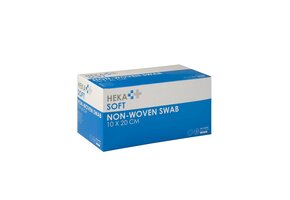 HEKA soft non-woven kompres - 10 x 20 cm steriel 8 lagen  (50 Stuks)