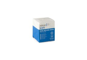 HEKA soft non-woven kompres - 7,5 x 7,5 cm niet steriel 4 lagen  (100Stuks)