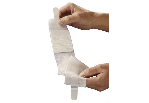 HEKA Wondsnelverband met hechtpleister - 4 x 6 cm (50 stuks)