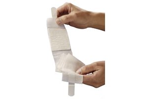 HEKA Wondsnelverband met hechtpleister nr.2  steriel - 6 x 8 cm (per stuk)