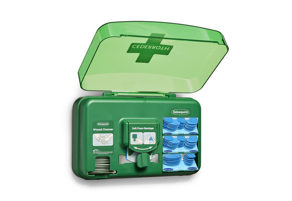 Cederroth Woundcare Dispenser Blau