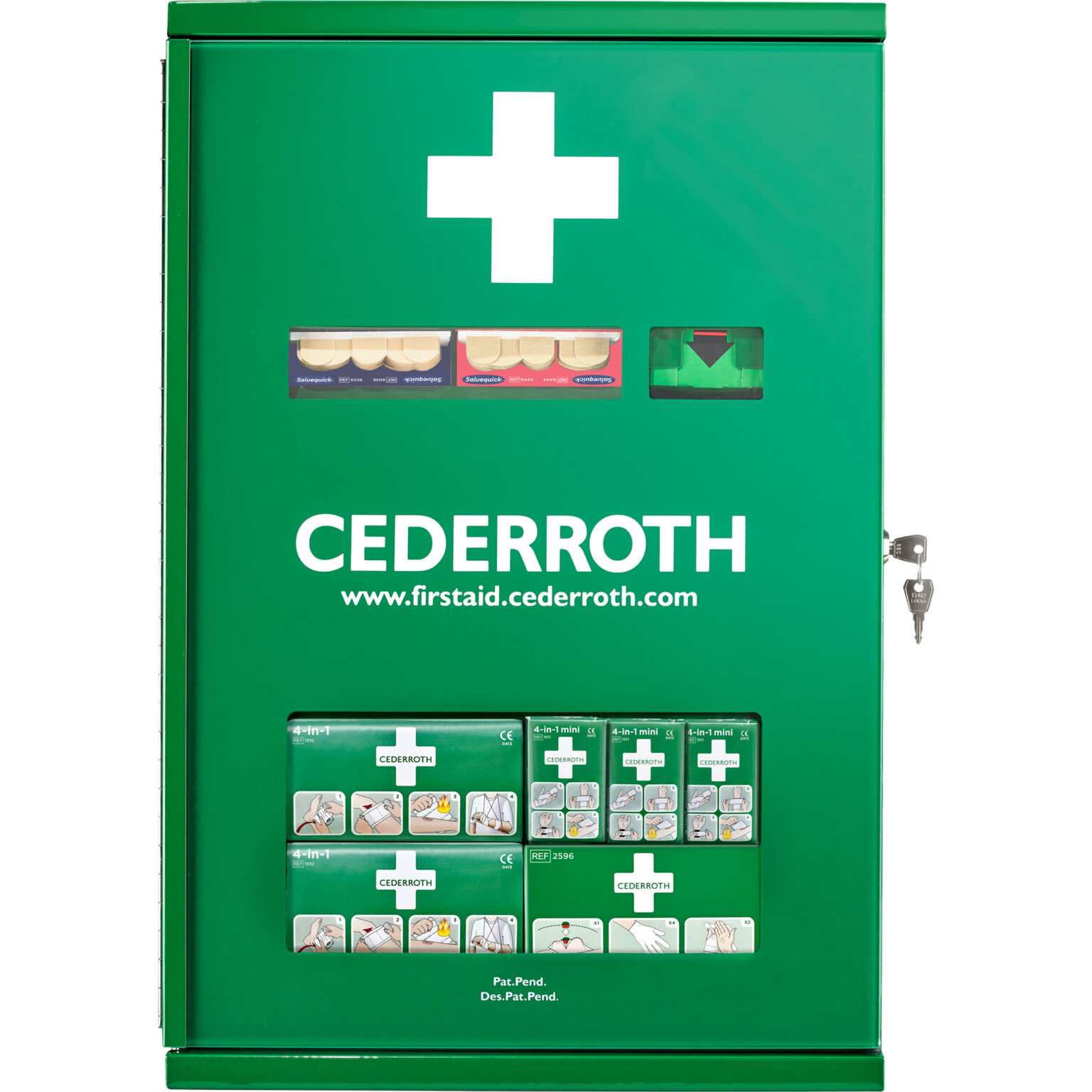 Cederroth First Aid Cabinet (metal)