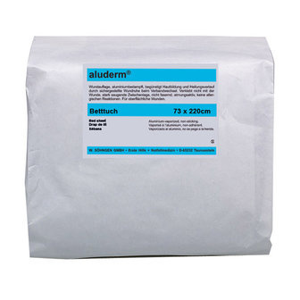 Aluderm Verband-Betttuch - verschiedene Größen
