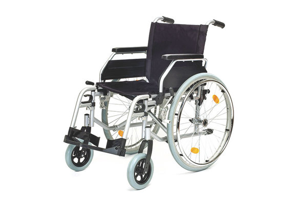 Rolstoel standaard blauw