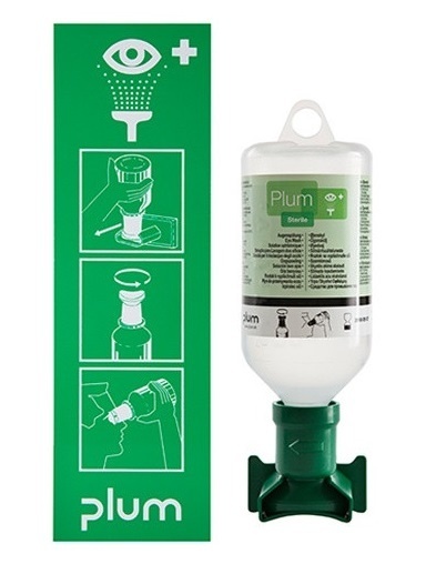 Plum Augenspülstation (inklusive 1 Flasche 500 ml)
