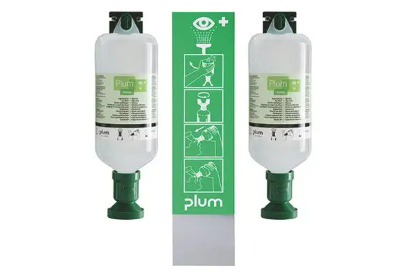 Plum Augenspülstation Maxi (inklusive 2 Flaschen 1000 ml)