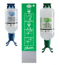 Plum Augen-Notfallstation Duo (inklusive 2 Flaschen 500 ml pH Neutral / 1000 ml)