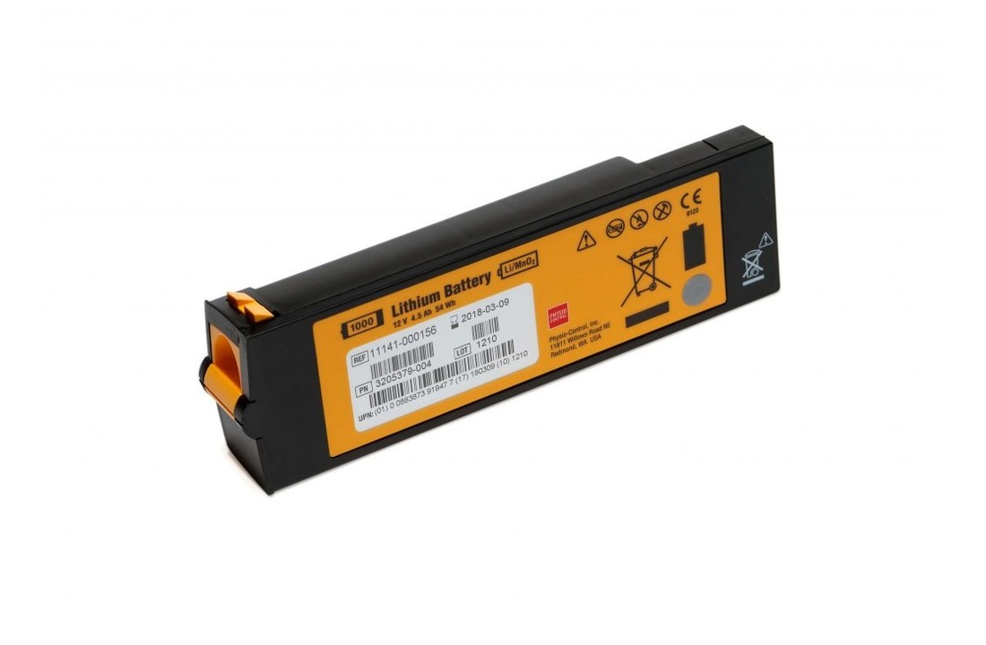 Medtronic Physio-control lifepak 1000 lithium accu