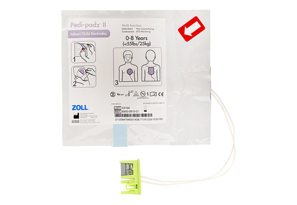 Zoll PEDI-Padz II Elektroden