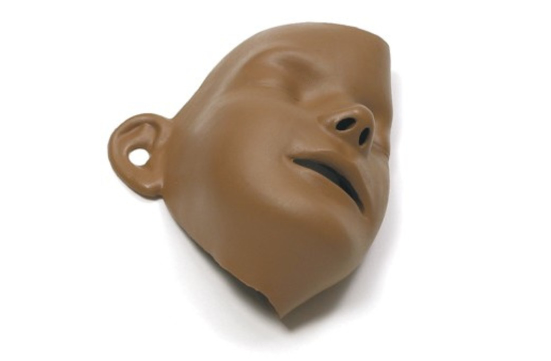 Laerdal Resusci junior / little junior gezichtshuiden donker (6 stuks)