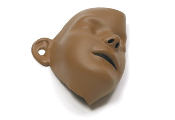 Laerdal Resusci junior / little junior gezichtshuiden donker (6 stuks)