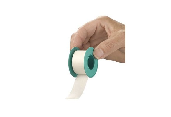 HEKA Silk - Heka silk hechtpleister ring 5 m x 2,50 cm niet-steriel (per stuk)