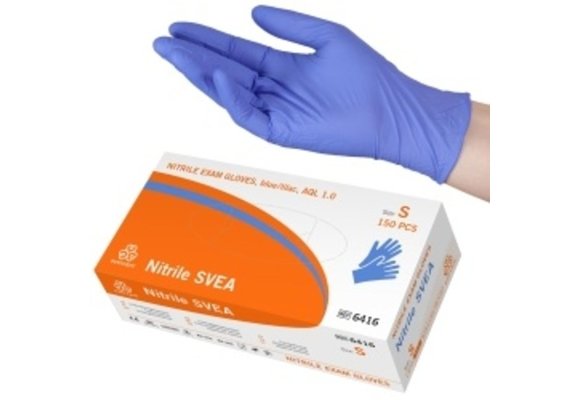 Evercare Nitril SVEA AQL1.0 Handschuhe unsteril pdv (150 Stücke)