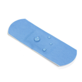 Wasserbeständige blaue Pflaster 100 Stück (PU) - 25 x 72 mm - HACCP