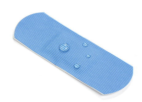 Wasserbeständige blaue Pflaster 100 Stück (PU) - 25 x 72 mm - HACCP