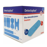 Wasserbeständige blaue Pflaster 100 Stück (PU) - 25 x 72 mm - HACCP