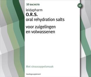 Leidapharm O.R.S. Sachets/Sinaasappelsmaak 10 sachets