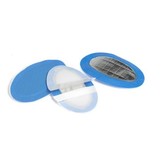 Detectaplast Premium blauwe hydrogel brandwonden pleister 43x68 mm (10 stuks)