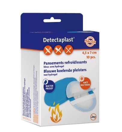 Detectaplast Premium hydrogel brandwonden pleister (10 stuks)-5321002145 -