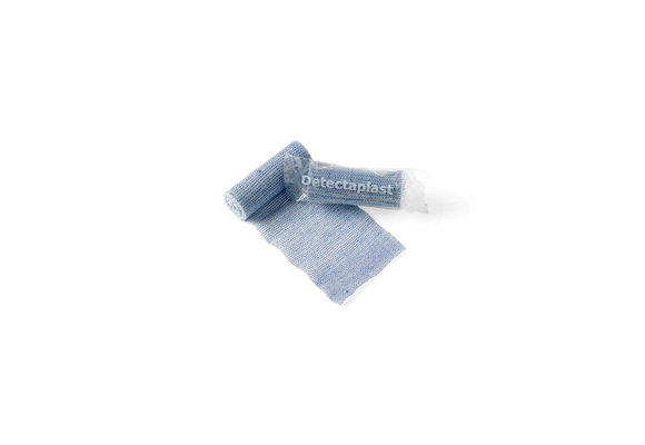 Detectaplast Blauw elastisch verband 4m x 6 cm (1 rol)