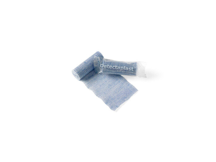 Detectaplast Blauw elastisch verband 4m x 6 cm (1 rol)
