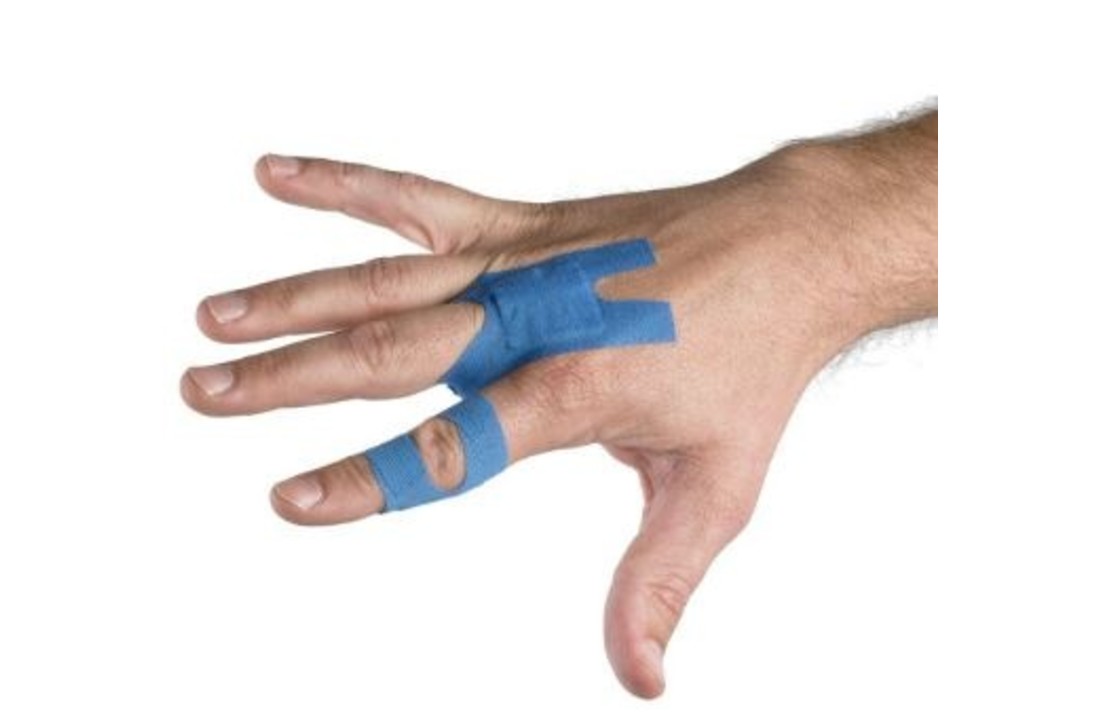 Detectaplast X-Ray Premium blauwe PU pleisters, waterbestendig, 68 x 38 mm (Knokkel) (10 stuks)