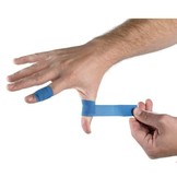 Detectaplast Universal blaues PE-Pflaster, wasserfest, 120 x 20 mm (100 Stück)