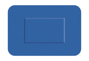 Detectaplast Universal blauwe PE pleisters, waterbestendig, 50 x 72 mm (50 stuks)