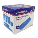 Detectaplast Universal blaues PE-Pflaster, wasserfest, 38 x 38 mm (100 Stück)