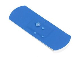 Detectaplast Universal blauwe PE pleisters, waterbestendig, 25 x 72 mm (100 stuks)
