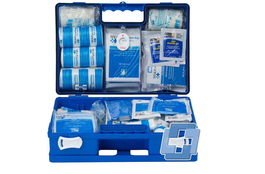 HEKA Verbanddoos BHV-basis HACCP (richtlijnen Oranje kruis  2021)