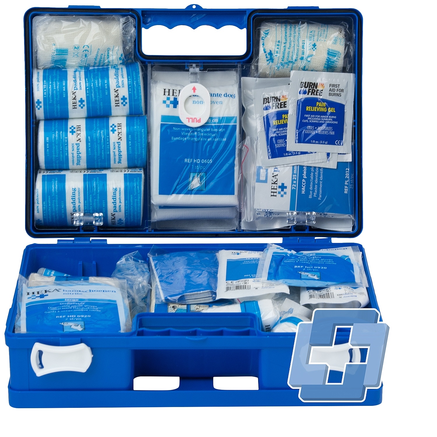 HEKA Verbanddoos BHV-basis HACCP (richtlijnen Oranje kruis  2021)