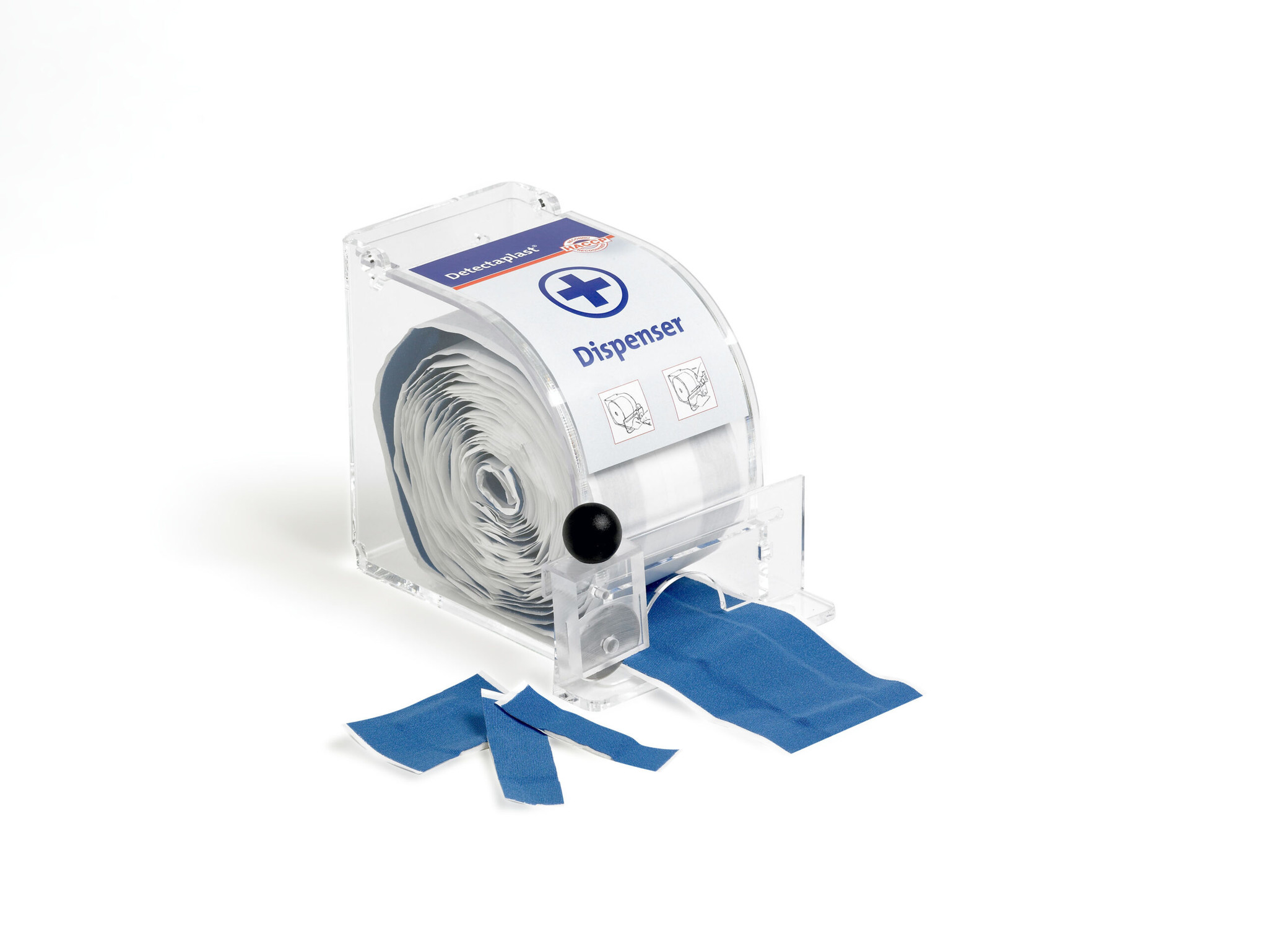 Detectaplast Dispenser 6cm x 5m met snijwiel - inclusief rol Detectaplast Elastic