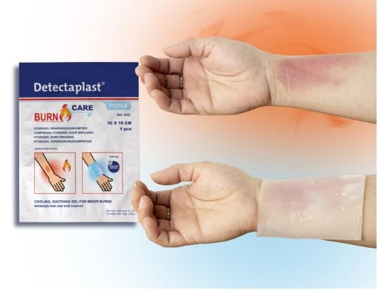 Detectaplast Burn Gel Dressing 10x10cm (20 stuks)