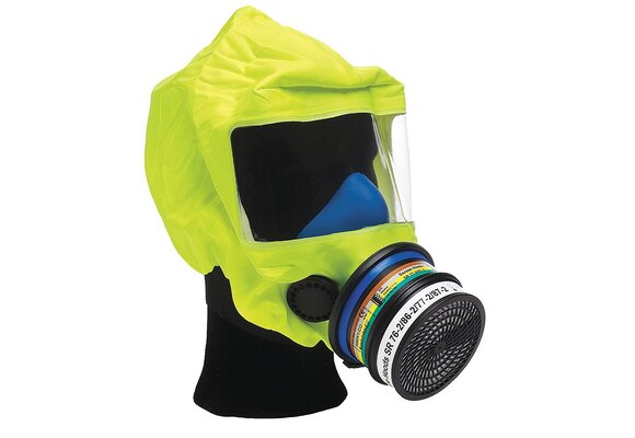 Flucht- und Rettungsmaske (Chemikalien, Rauch und Kohlenstoffmonoxid) - Copy