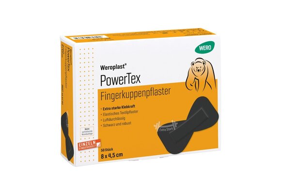 Wero PowerTex Fingerspitze patches / Schmetterling ET - 80 x 45 mm (50 Stück)