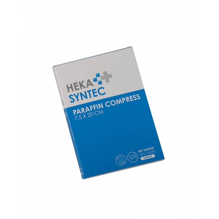 HEKA SYNTEC Zalfkompres - 7,5 x 20 cm (10 stuks)