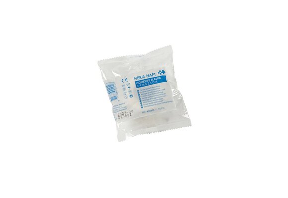 HEKA Haft selbstklebende elastisch fixatiebandage- 4 m x 2,5 cm (per stuk)