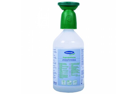 Actiomedic Oogspoelfles met sodium chloride 0.9%