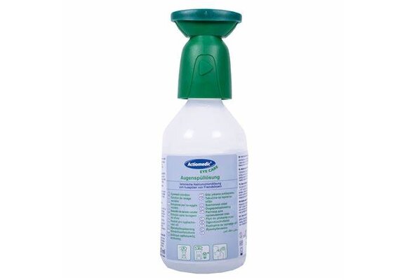 Actiomedic Oogspoelfles met sodium chloride 0.9%