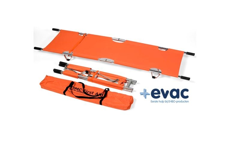 Krankentrage doppelt klappbar