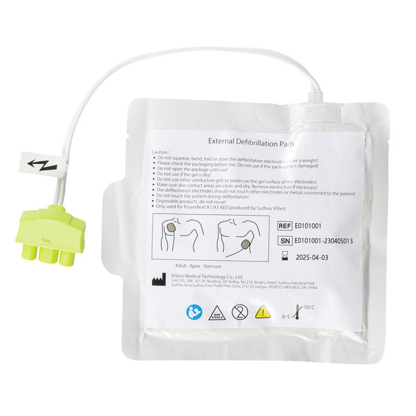 Vivest X-Series AED - Electroden