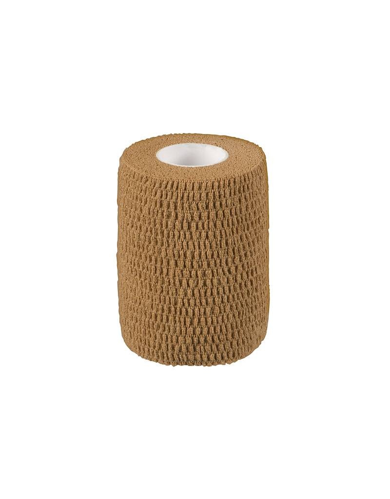 Heka grip cohesive zelfklevende steunzwachtel, 4 m x 8 cm niet-sterie